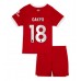 Liverpool Cody Gakpo #18 Barnkläder Hemma matchtröja till baby 2023-24 Kortärmad (+ Korta byxor) Billigt